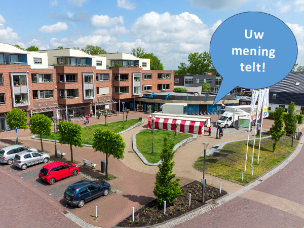 Heidelandschap Zwolse Bos met tekstballon